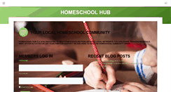 Desktop Screenshot of homeschoolhub.net